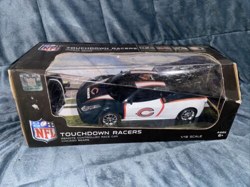 NFL Touchdown Racers Remote Controlled Race Car Chicago Bears 1/18 Scale - Afbeelding 1 van 3