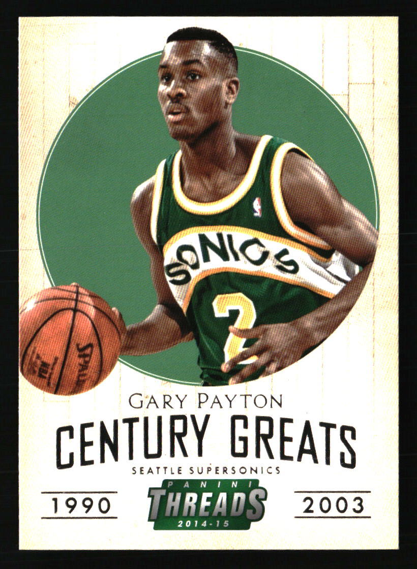 Gary Payton 2014-15 Panini Threads #16 BASKETBALL Card