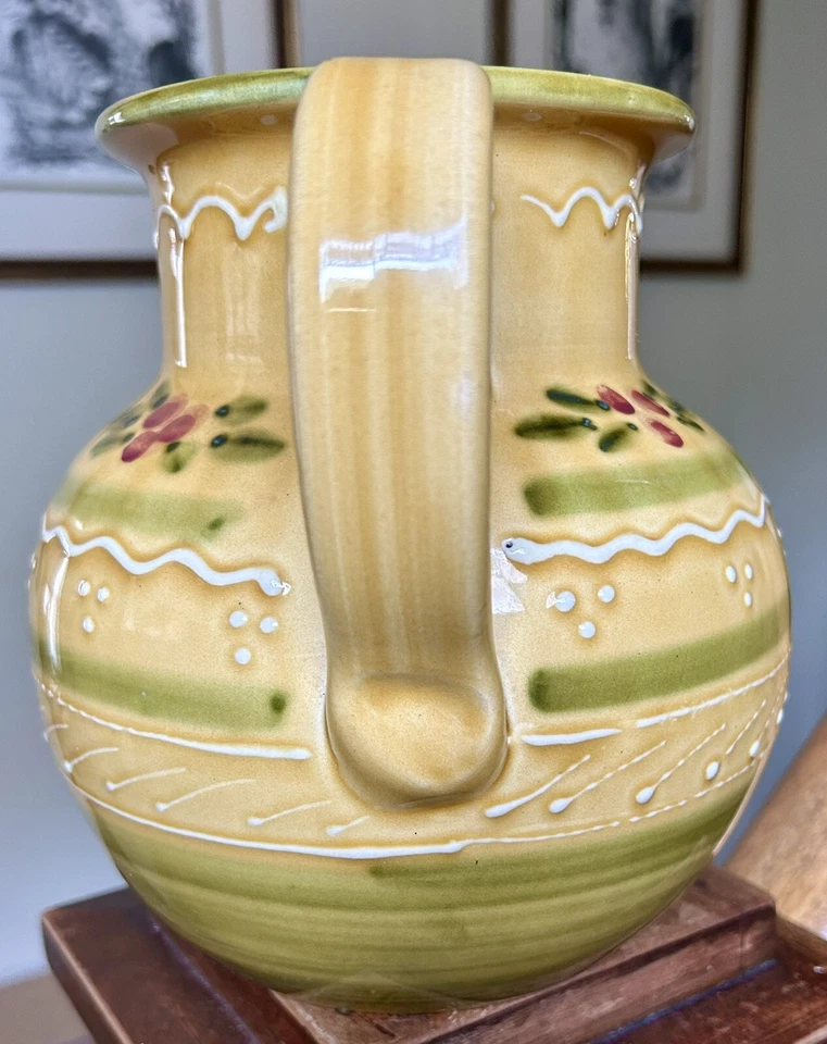 "Jarra Williams Sonoma hecha a mano en Italia 2 qt por Ceramiche Toscane 7,5"" de alto" Foto 4 de 4