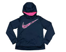 NEW  Nike AR0168-010 Kid's GIRLS Dri-Fit Hooded Sweatshirt Size M AR0168-010