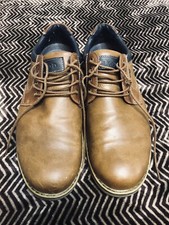 Izod Men's Cal Memory-Foam Casual Lace-Up Shoes - Brown, 12M