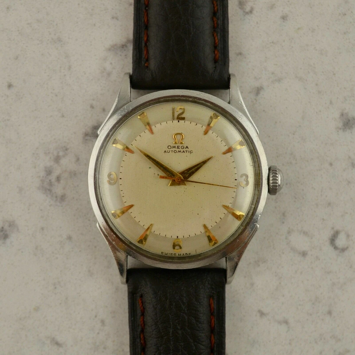 C.1950 Vintage Omega Seamaster Automatic watch ref. 2635 1 cal