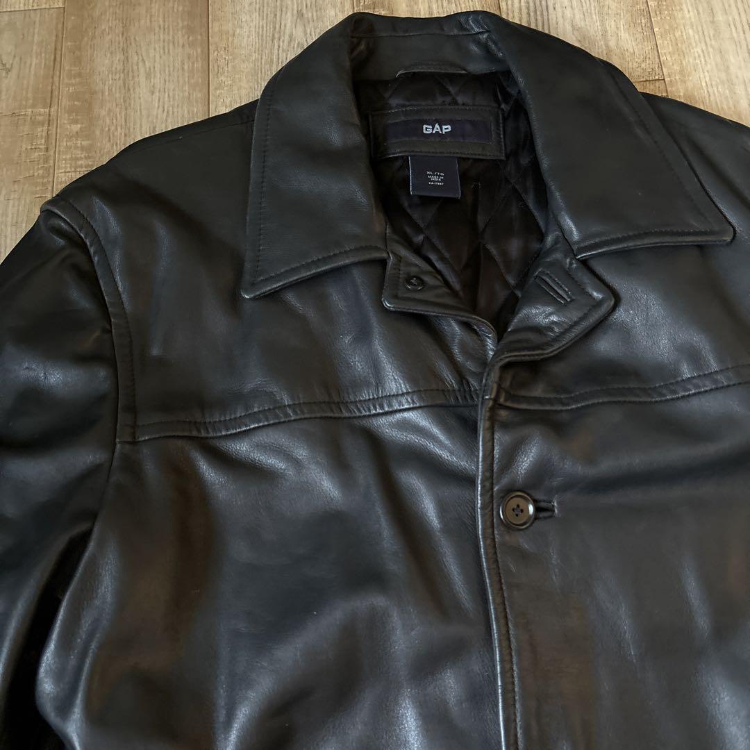 Old Gap Leather Car Coat Noriichi Nomura Men's #D1312A | eBay Old Gap Leather Car Coat Noriichi Nomura Men's #D1312A | eBay