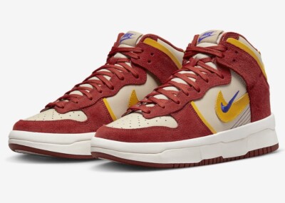 red and yellow dunk high