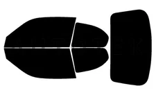 PreCut All Sides Window Film For Hyundai Accent 2 doors Hatchback 2000-2006 Tint