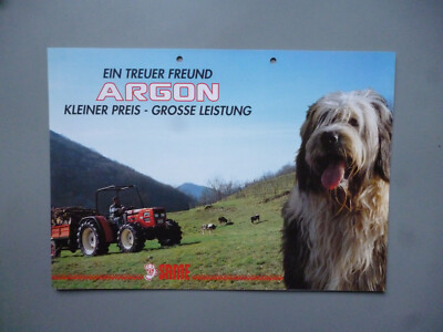 SAME ARGON Traktor Orig.  Prospekt 6 Seiten 308.1160.5.1-10/93