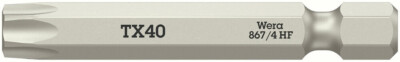 Wera 060511, 867/4 TORX  HF Bits with holding function, TX 40 x 50 mm