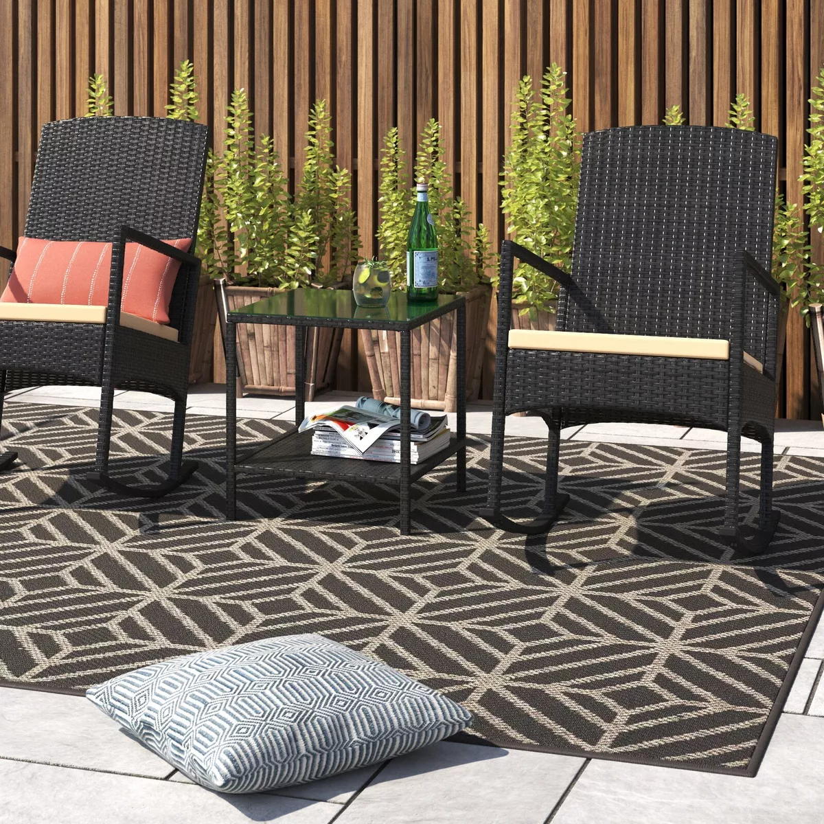 Barton 3 piece patio set new arrivals