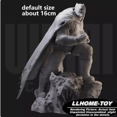 Anime Superhero Batman Strong Resin 3D Print GK Figure DIY Model Toy Gift
