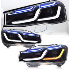 LED Headlights For BMW X3 F25 X4 F26 2014-2017 Xenon HID Modified Headlamp Pair