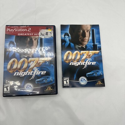 007: Nightfire (PlayStation 2 2002) Greatest Hits Tested COMPLETE PS2 JAMES BOND