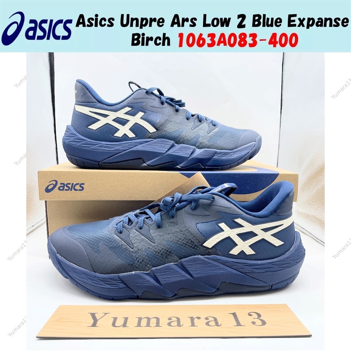 Asics Unpre Ars Low 2 Blue Expanse Birch 1063A083-400 talla para hombre