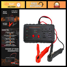12v Automotive Relay Tester Kit - Car Battery Alternator Tester 45 Pin Relay