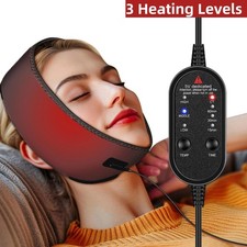 Face Heating Wrap Heated Adjustable Pad for TMJ Relief Jaw and Face Pain Relief