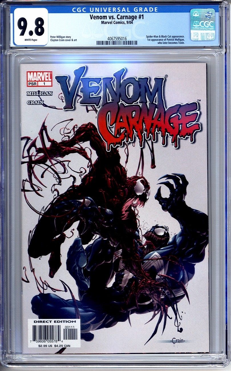 Venom Vs. Carnage #1 Value - GoCollect