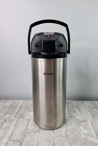 BUNN 1 Gallon (3.8L) Lever Action Airpot Stainless Steel 36725.0000 No Tube*