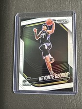 2024-25 Panini Prizm Black - Keyonte George, Keyonte George #12 White Prizm /175