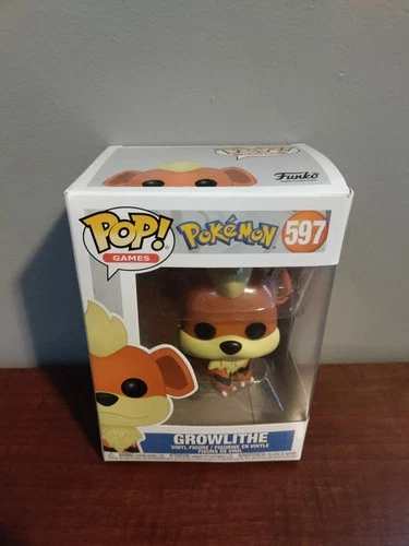 Funko Pop! Games Pokemon Growlithe #597 Vinyl Figure