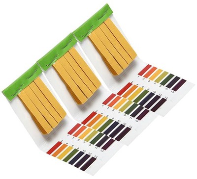 3 Pcs pH.1-14 Test Paper Extensive Test Paper Litmus Test Paper 240 Strips pH Te