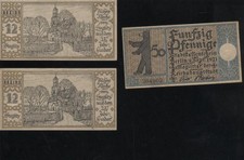 (500859)   Notgeld Berlin Bezirk 12 Steglitz 3 x 50 Pf