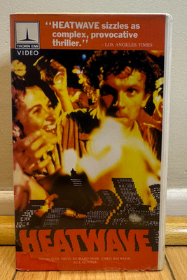 Heatwave (VHS 1982) Australian Thriller Phillip Noyce  Judy Davis Squatters