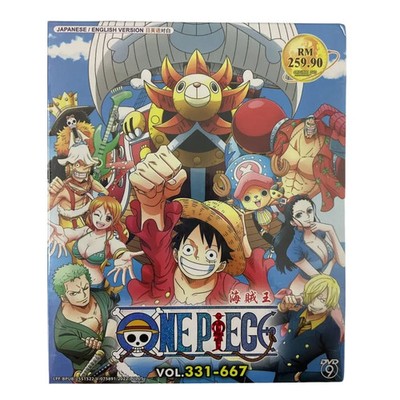 One Piece Box 2 Vol. 331 - 667 (English Dubbed)