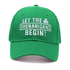 St Patricks Day Hat for Men Women Gifts Saint Pattys Costume One Size Green-8