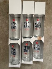 6 Yeni Raki Gläser Anis Schnaps Alkohol Bar Restaurant Glas 4cl 8cl