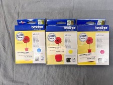 Brother LC121 wkład w kolorze cyjan, żółty, purpurowy