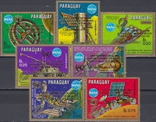 Paraguay Gold UN Werner von Braun O/P 1989 MNH-13,50 Euro