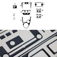 Innenraum Dekor Cockpit FüR Ford Fusion 2005-2012 Piano Schwarz Optik 9Tlg