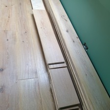 12sqm Kahrs extra wide engineered oak flooring see details in description