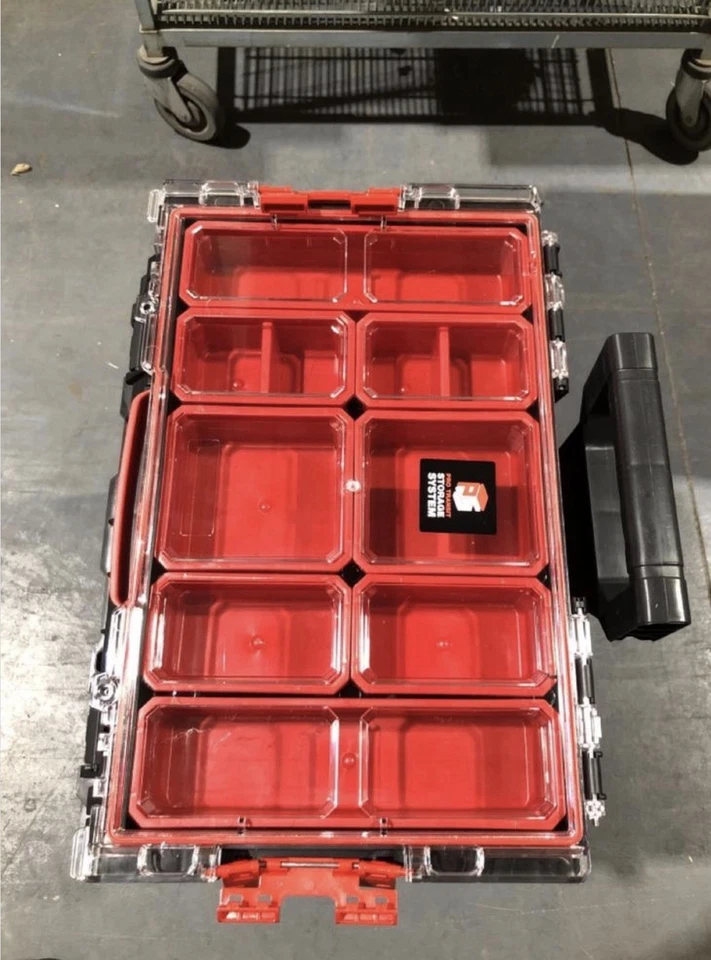 Trend MS/T/SET3C - Pro Modular Storage 3 Piece Cart Set - Black (5027654064689) - Image 4 of 4