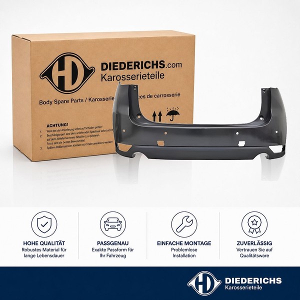 StossfÄNger Hinten Diederichs 5631056 FÜR Mazda Stossstange Bumper-image