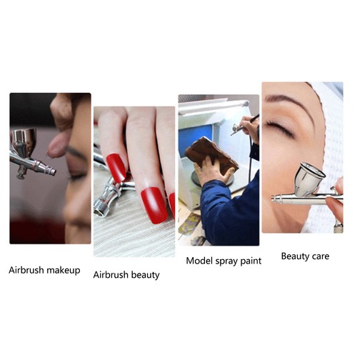 Makeup Painting Airbrush 0.3mm Needle Nozzle Airbrush Portable For Manicure - Picture 2 of 12