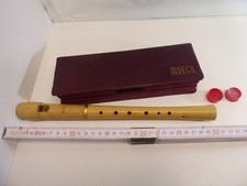 Alte Blockflöte Moeck "Tuju Sopran Schulblockflöte" Modell 225 mit Box