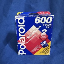 Polaroid 600 Instant Film 2 Pack 20 Photos Vintage Box Expired 02/95