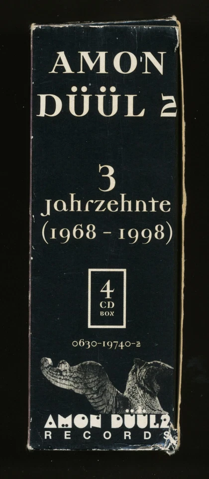 Amon Düül II - 3 Jahrzehnte (1968 - 1998) / 4 CD Retrospective Box / Krautrock - Bild 3 von 4