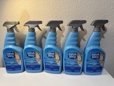 Fresh Step Cat Litter Box Odor Eliminating Spray  Cat Deodorizer Spray- 5 Pack