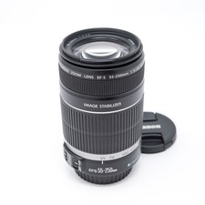 Canon EF-S 55-250mm f/4-5.6 IS Zoom Lens - Excellent Condition
