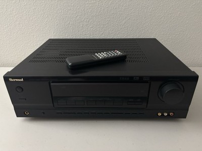 Sherwood RD-6105 5.1 Channel Dolby Stereo Tuner Receiver Remote Bundle - Tested
