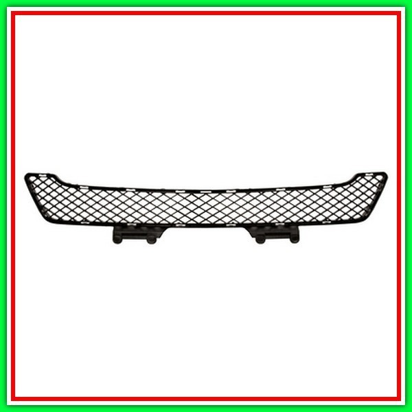 Mittelgrill StoßStange Vorne - Schwarz Mercedes Ml (W164) - (Bj 2008-2011)-image