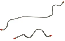JEGS 13633 Rear Axle Brake Line Set 1998-2004 Chevy S-10 Blazer GMC Sonoma Jimmy