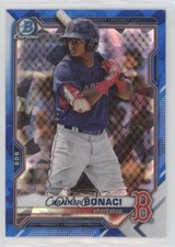 2021 Bowman Chrome Draft Sapphire Edition Brainer Bonaci #BDC-54 0q4s