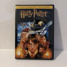Harry Potter and the Sorcerers Stone DVD, Full Screen, 2001 