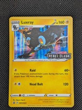 SWSH023 - Luxray - Prerelease SWSH: Sword & Shield Promo Cards Holo on eBay