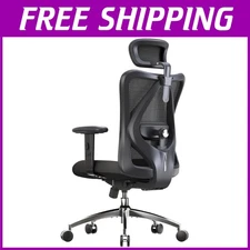 Breathable Ergonomic Office Chair - 150kg Capacity