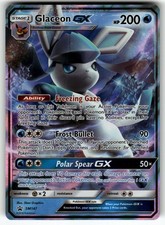 Glaceon GX - SM147 Holo Promo Sun & Moon Promo Pokemon Near Mint on eBay