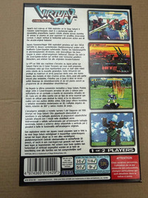 Sega Saturn - Cyber Troops: Virtual On  - Brand New *Sealed Manual and Disc* PAL