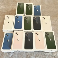 NEW Apple iPhone 13 Mini 5.4" 5G 128GB 256GB Unlocked SEALED BOX 100 BATTERY